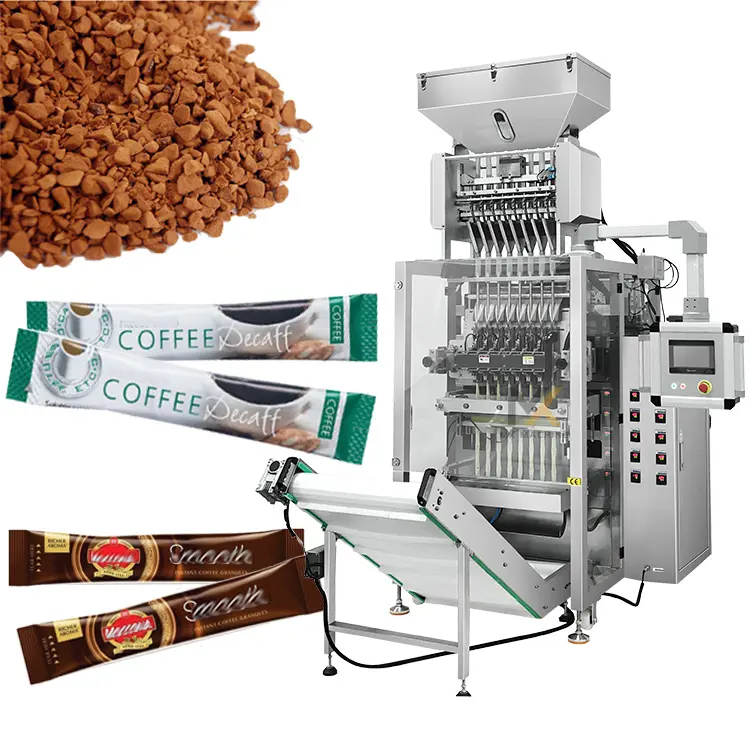 Granules , coffee packing machine