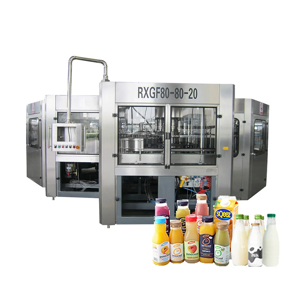 Juice processing filling machine