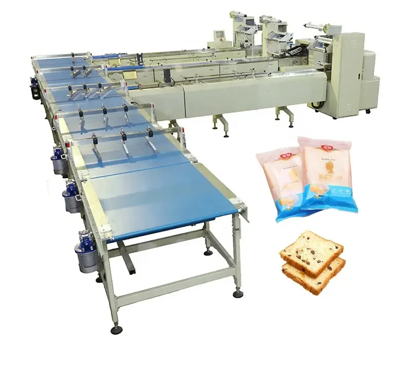 Milk braed packing machine